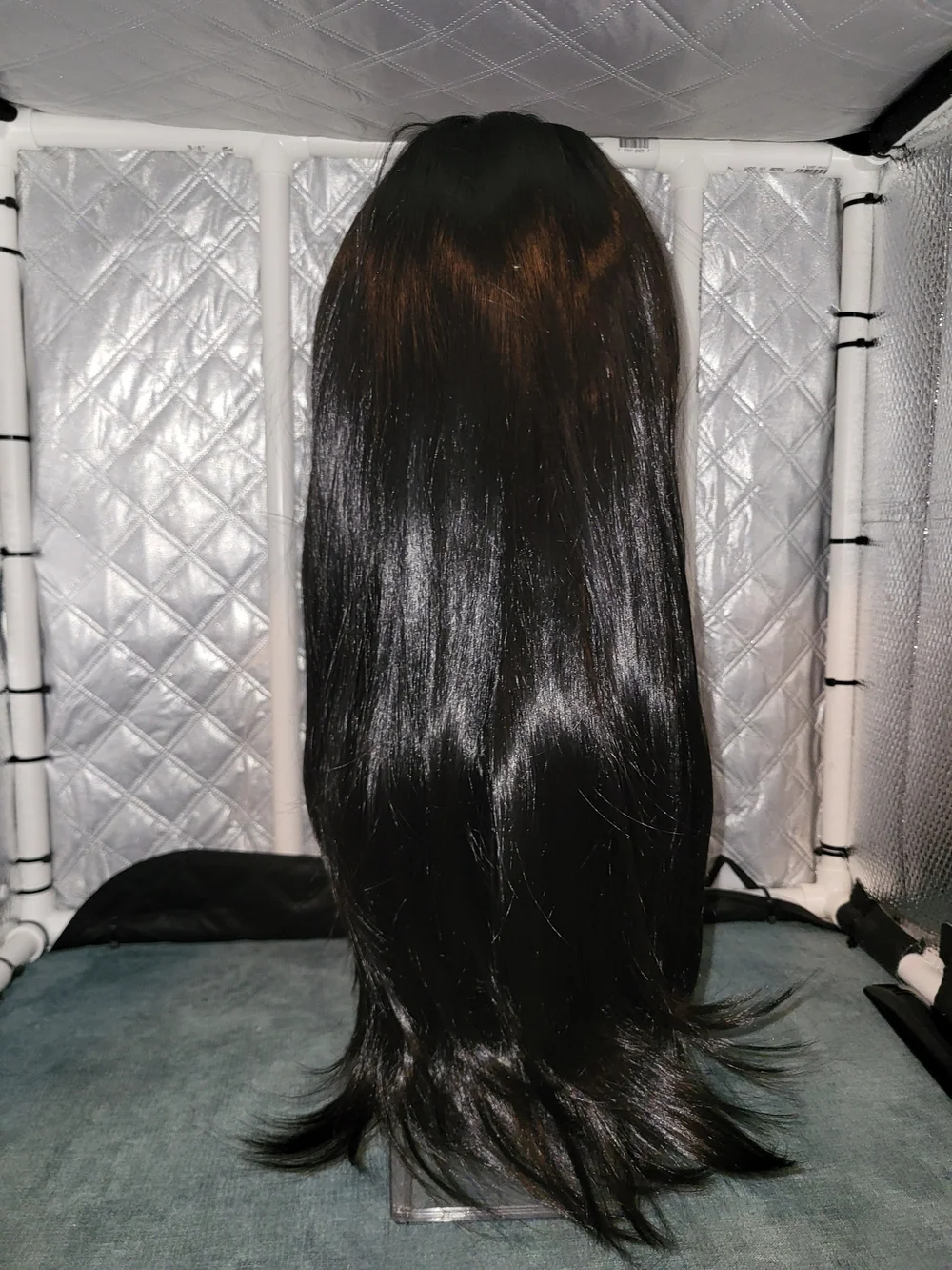 BELLAMI Black Long Straight Women's Wig--Yazmin 26
